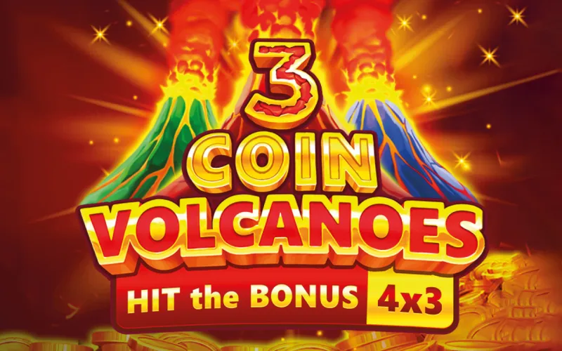 Memo Casino erupts with fiery wins in 3 Coin Volcanoes.