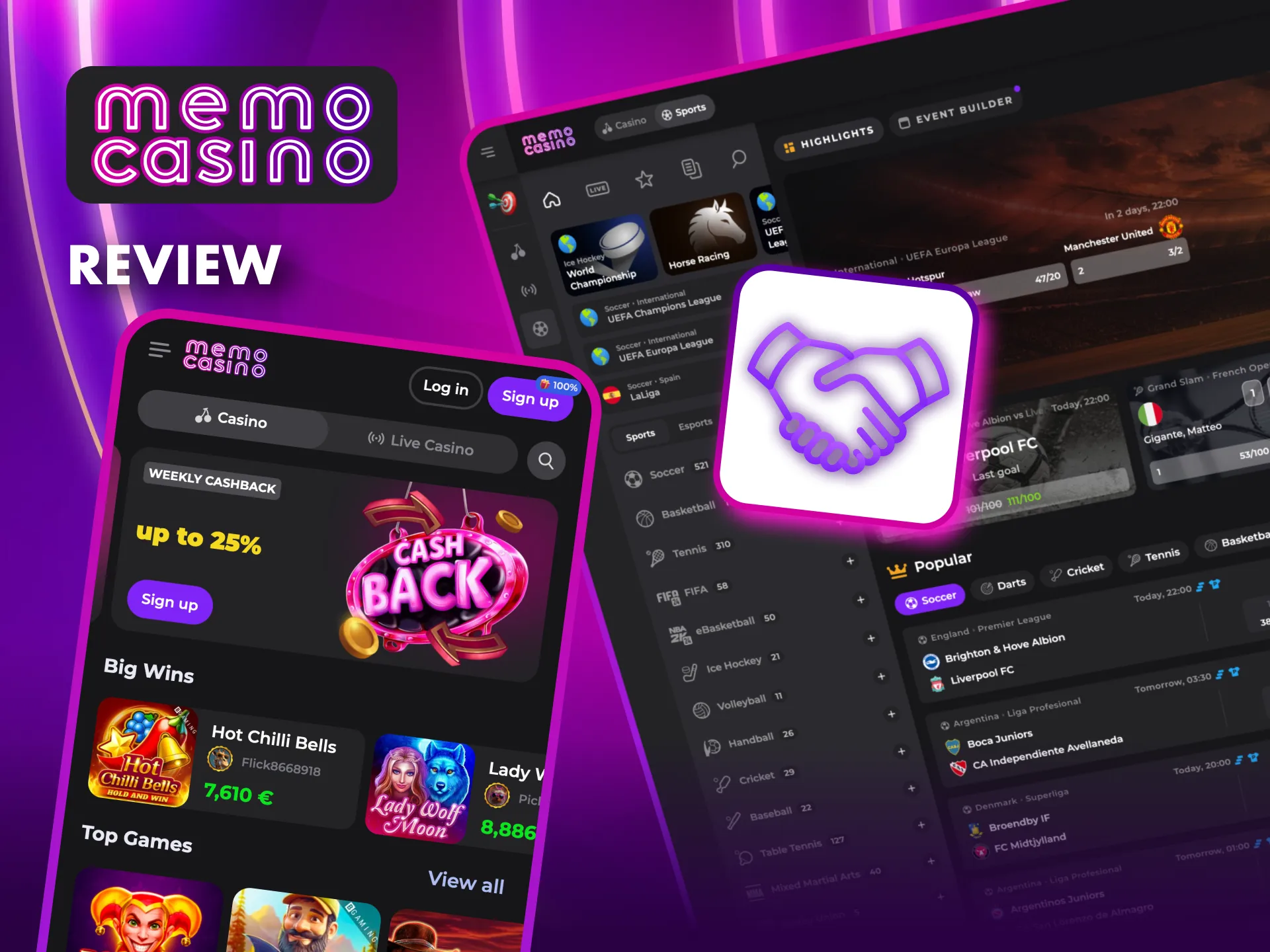 Join Memo Casino’s Affiliate Program and earn commissions by referring players.