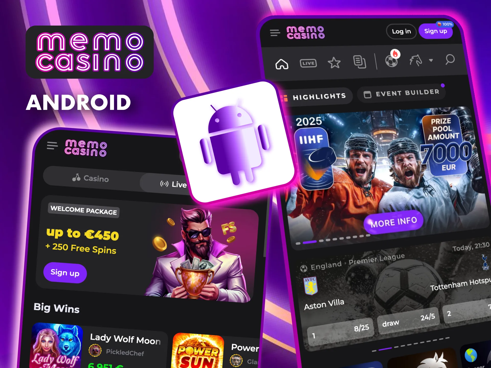 Memo Casino offers a quick installation process for Android users.
