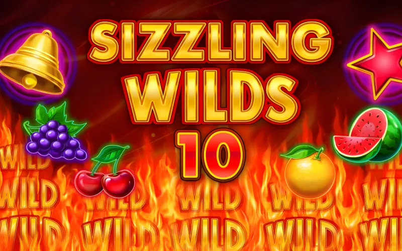 Turn up the heat with Sizzling Wilds 10 at Memo Casino, a thrilling slot.